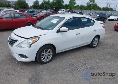 2018 Nissan Versa 1.6 Sv из США, поврежденный, VIN 3N1CN7APXJL818491